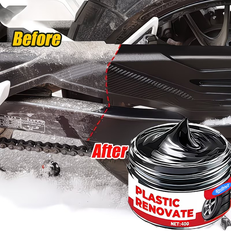 Trim Restorer Plastic - Autoplastikrestauratiemiddel, herstelt verbleekte lakglans, geschikt voor