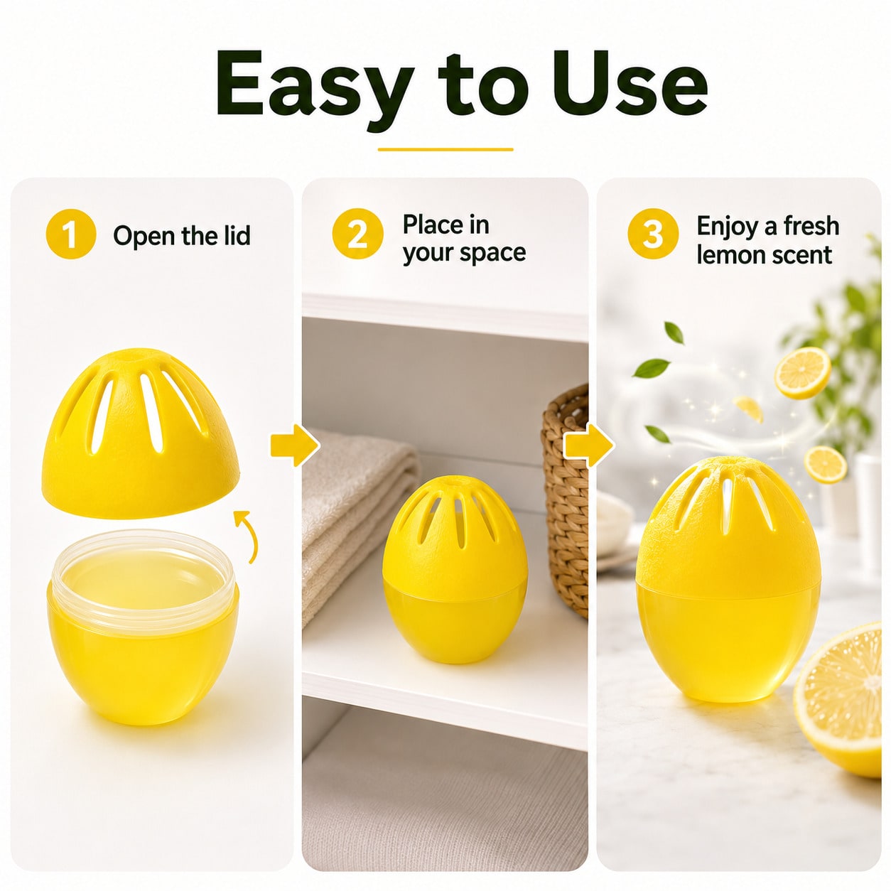 Lemon Fresh Deodorizer Egg, la - Odor Eliminator Car recensie en prijs