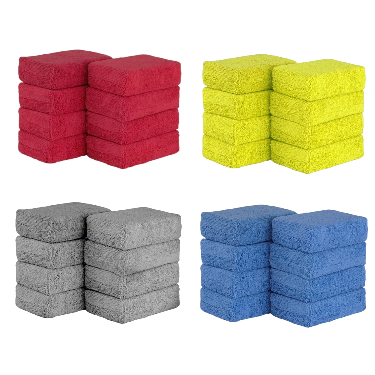 8 stuks microvezel pads voor h - Wax Applicator Pad recensie en prijs