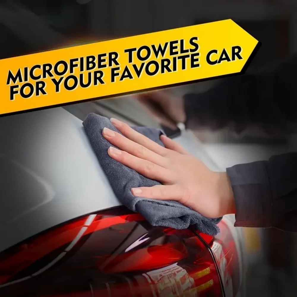 Zwarte microvezel reinigingsdo - Microfiber Towel Detailing recensie en prijs
