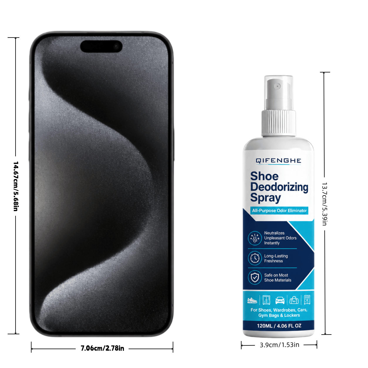 Schoenduifspray 120ml - Geurve - Odor Eliminator Car recensie en prijs