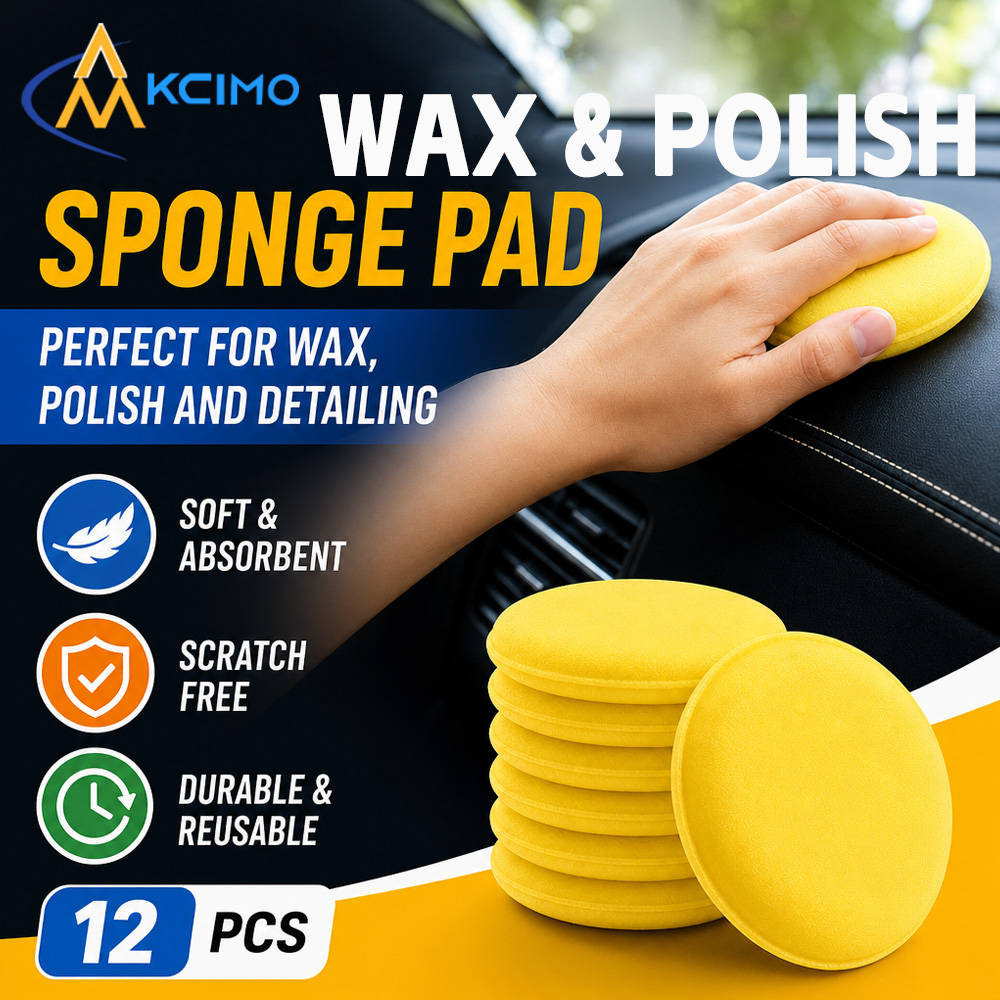 12 stuks herbruikbare gele ron - Wax Applicator Pad recensie en prijs