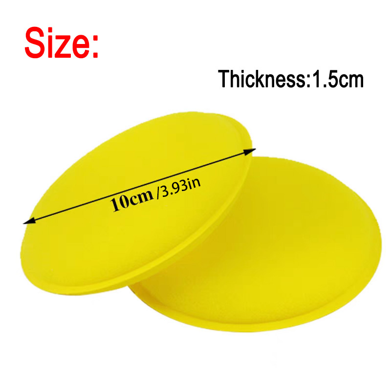 12 stuks herbruikbare gele ron - Wax Applicator Pad recensie en prijs