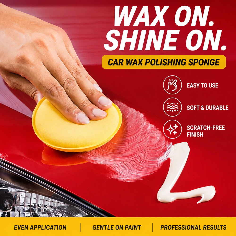 12 stuks herbruikbare gele ron - Wax Applicator Pad recensie en prijs